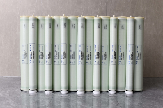 2-11Ph পলিঅ্যামাইড RO ঝিল্লি XLP-8040 ইন্ডাস্ট্রিয়াল Ro ঝিল্লি 100 Psi চাপ
